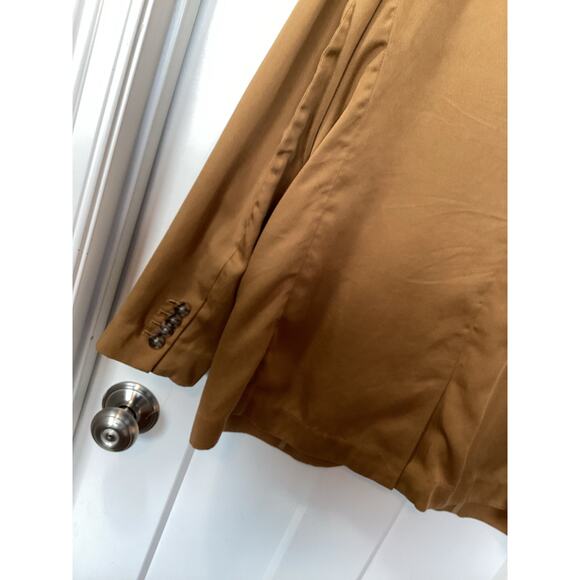 J. Crew Alfie Alfie Blazer in Gramercy Twill Single Breasted Jacket Brown Size 2 - Picture 6 of 11